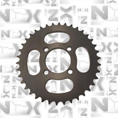 CORONA 38 DENTI CON 4 FORI DA 90 MM